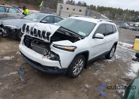 2018 Jeep Cherokee Latitude Plus Fwd z USA, uszkodzony, nr VIN 1C4PJLLB2JD518969